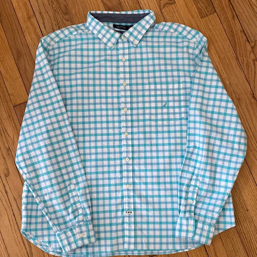 Nautica classic fit stretch